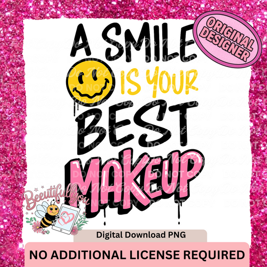 A Smile Is Your Best Makeup PNG