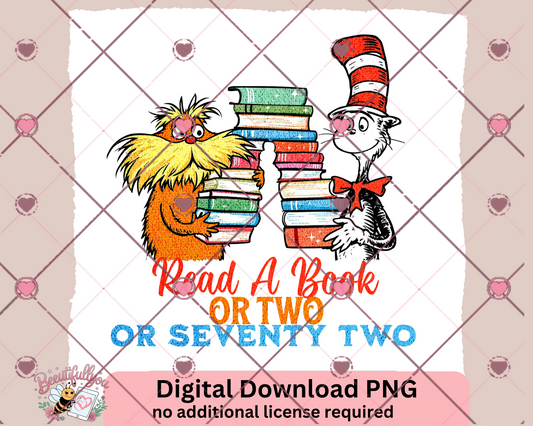 read a book or two or seventy two