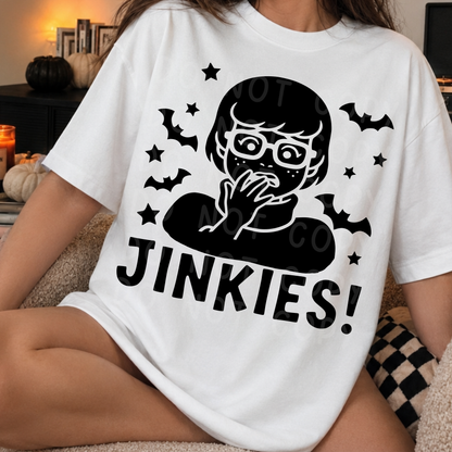 Jinkies! Spooky Mystery Girl PNG Design