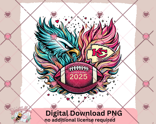 eag Vs KC 2025 pastel