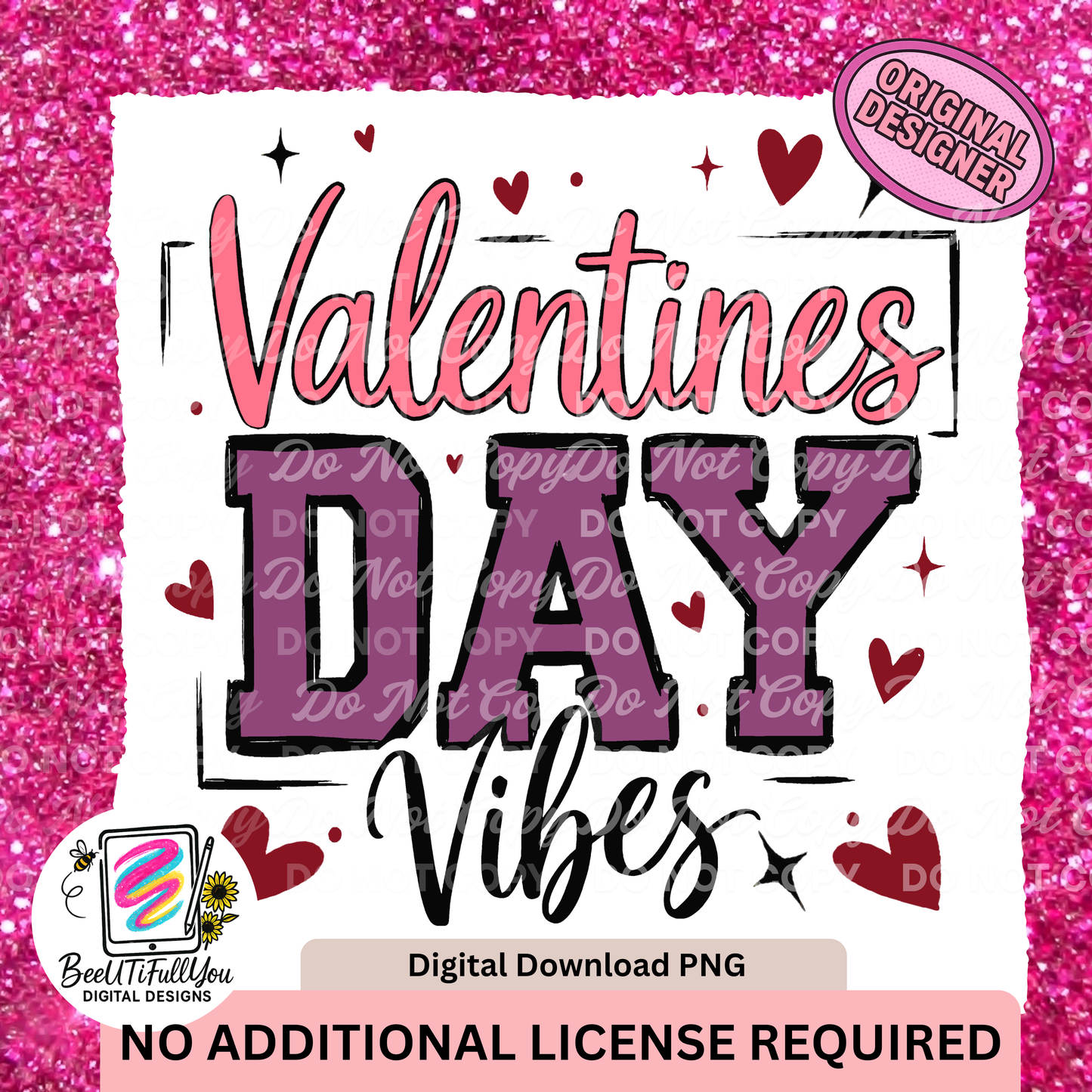 Valentines Day Vibes PNG Download