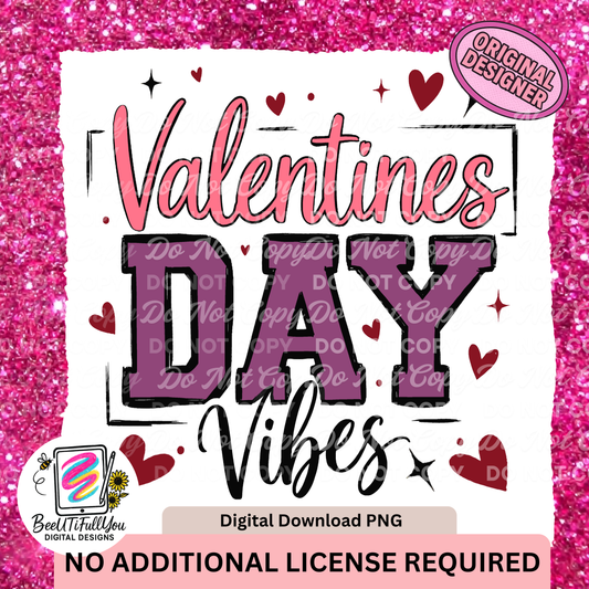 Valentines Day Vibes PNG Download