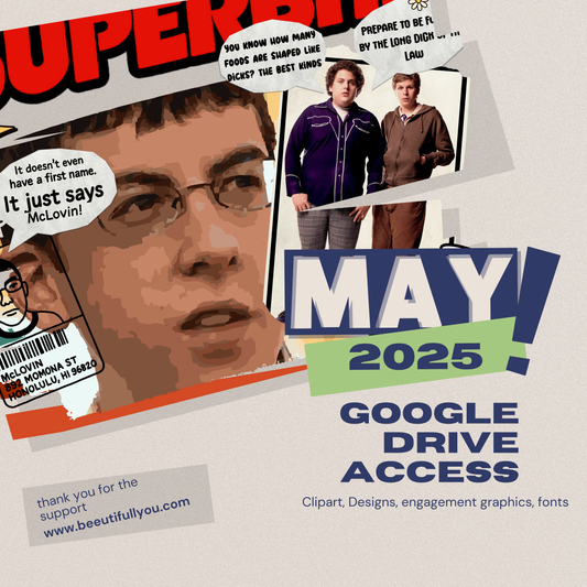 May 2025 Google Drive Access – 100+ Finished Designs, Clipart, Fonts & More – LIMITED TO 15 ONLY