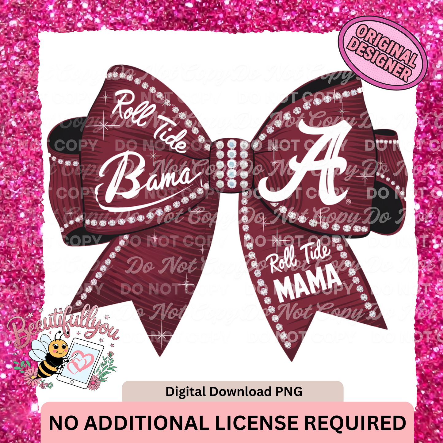 Alabama  Christmas Bundle | 7 Digital PNG Designs | Football Holiday Spirit