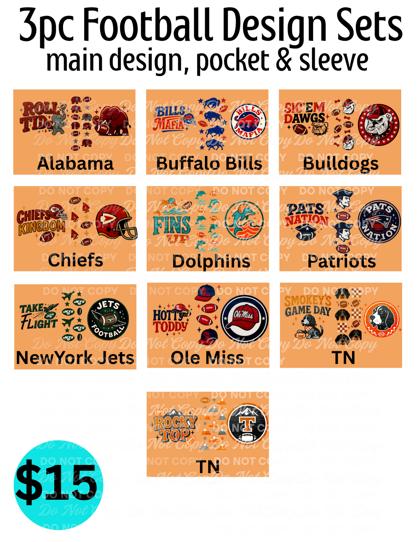Sports Mascot Sleeve & Pocket Drive | ALL TEAMS Access