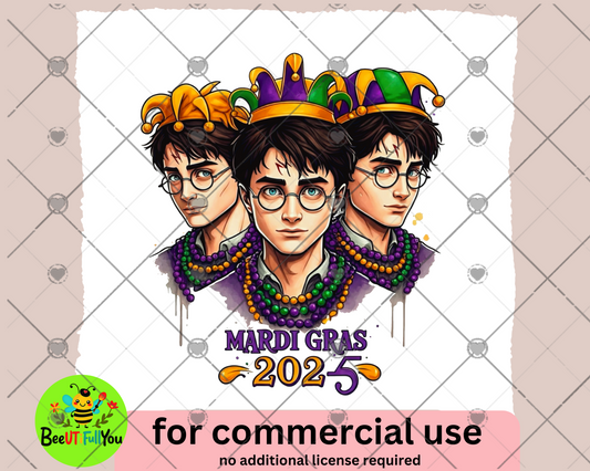 Mardi Gras Harry - Commercial Use PNG