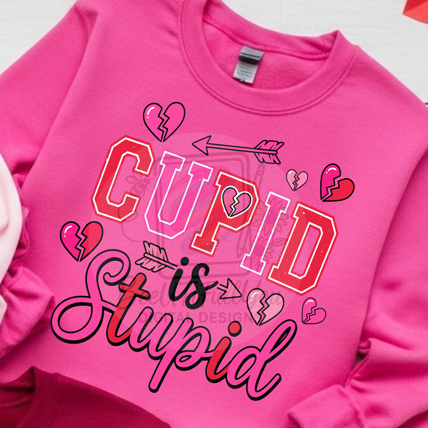 Cupid Is Stupid PNG • Anti Valentine’s Day Design