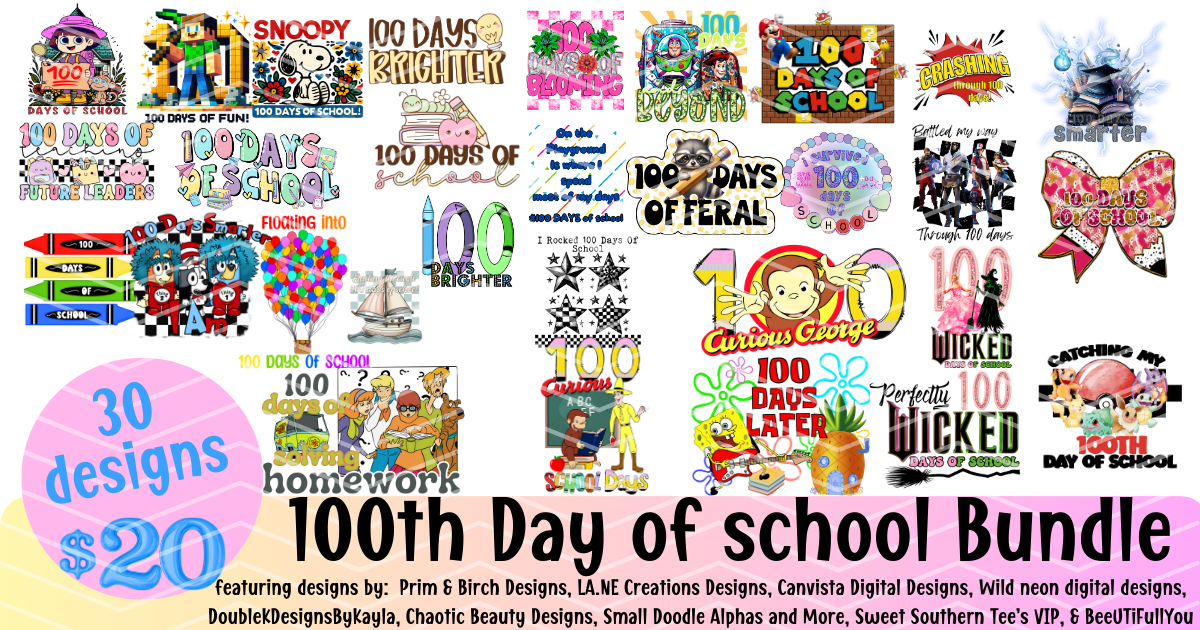 100th Day of School Bundle