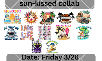 Sunkissed Collab Friday March 28th 2025