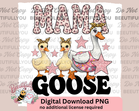 Mama Goose PNG Design