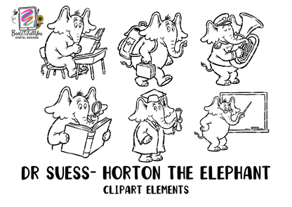 Whimsical Classroom Character clipart Bundle