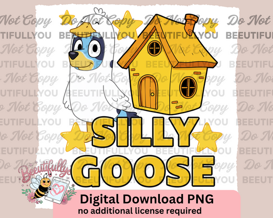 Silly Goose PNG Design