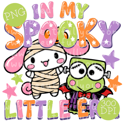 In My Spooky Little Era | Finished PNG + Matching Seamless Pattern set