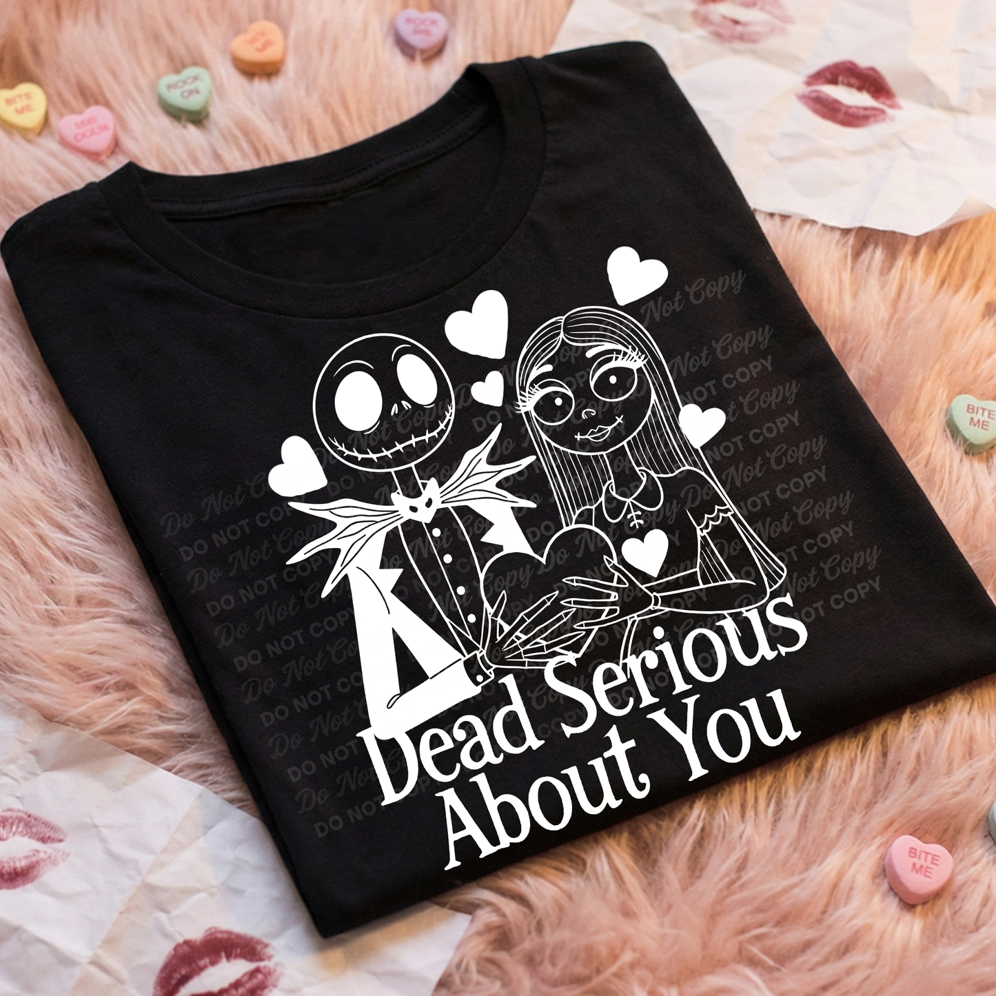 Dead Serious About You PNG completed design download