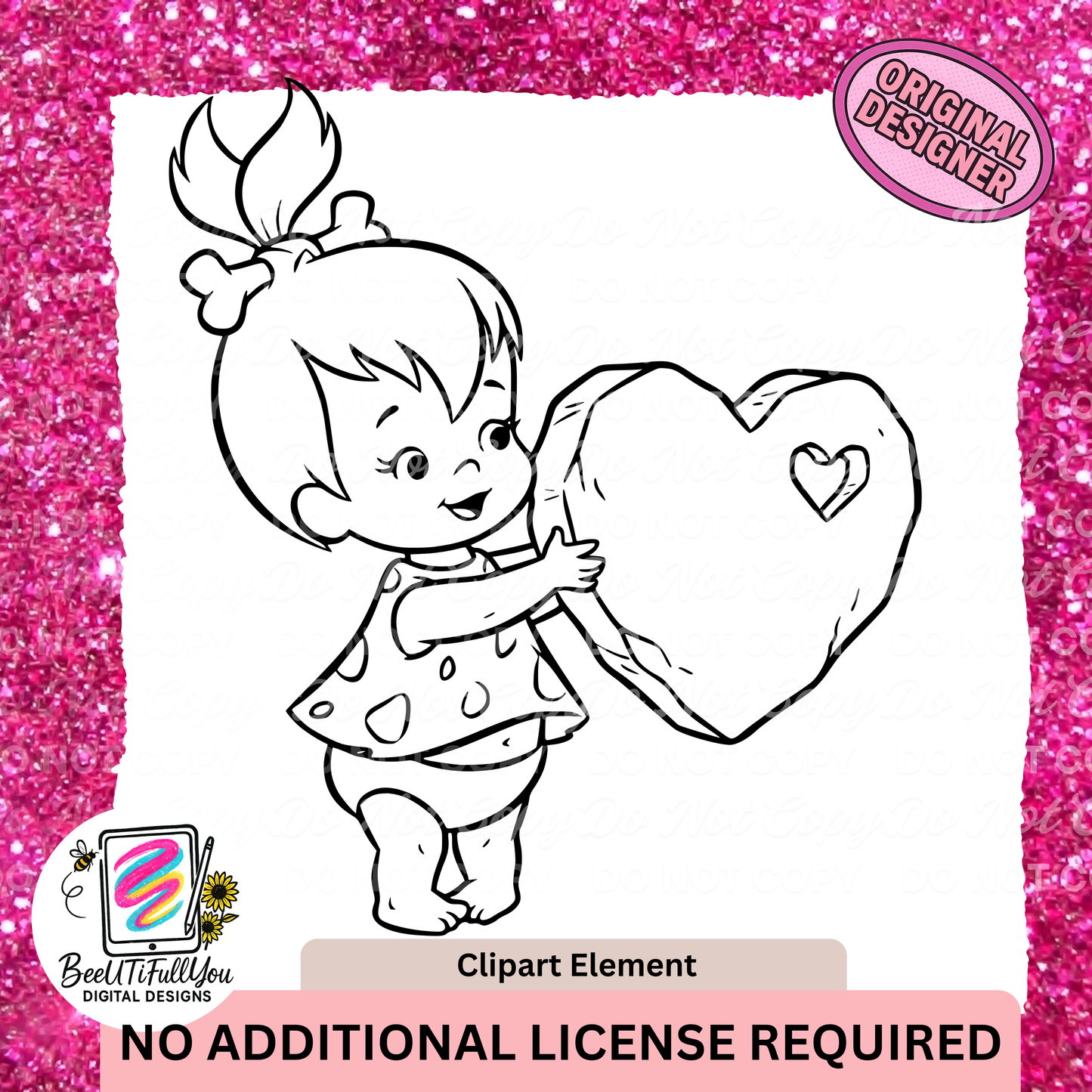 Valentine Clipart Set • Pebbles & Bamm Heart Break Digital Download