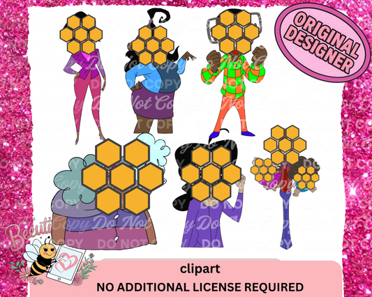 The Proud Family Clipart + PNG Design Bundle | Digital Download