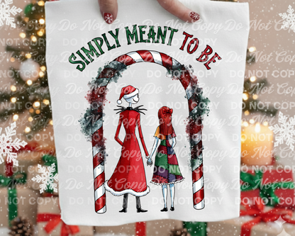Simply Meant To Be PNG| Perfect Christmas design
