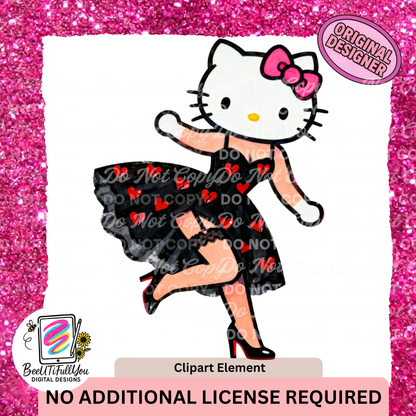 HK Valentine Clipart Pack – 4 PNG Elements