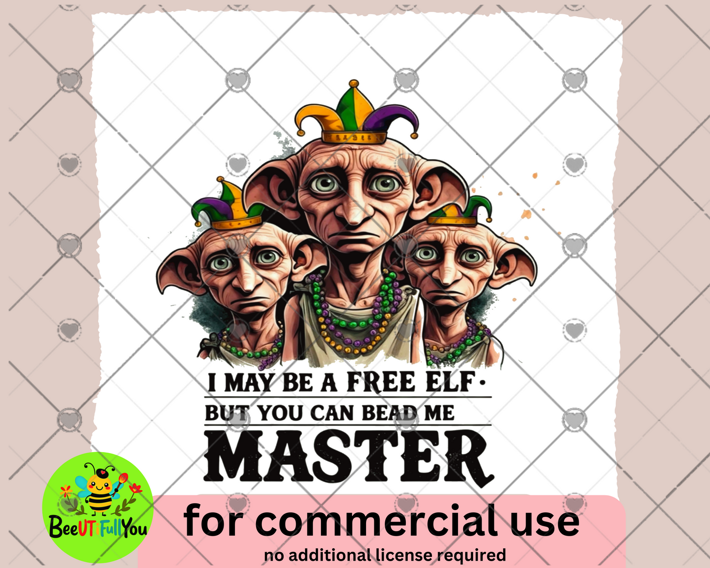Elf Mardi Gras - Commercial Use PNG