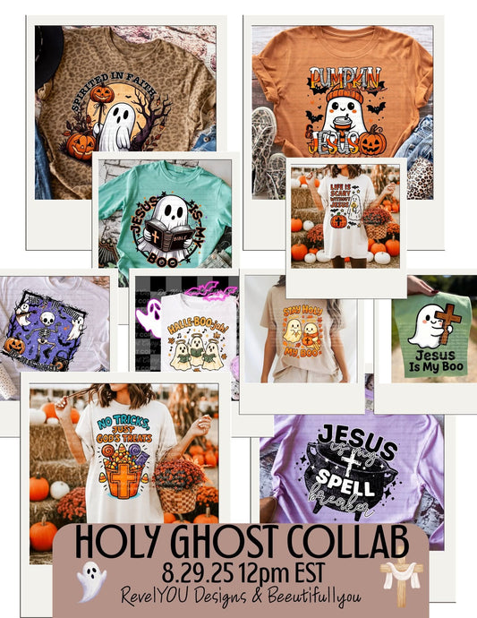 Holy Ghost Collab Bundle with RevelYOU Designs & BeeUTiFullYou Designs 8/29/25