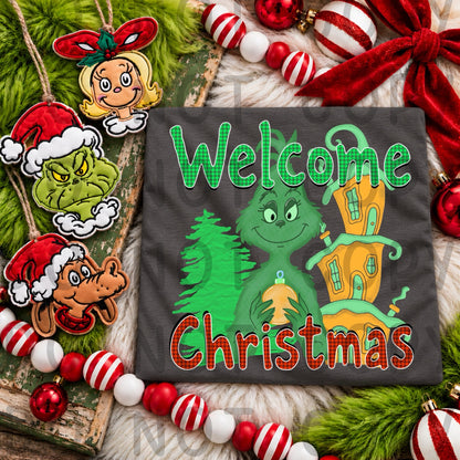 Grinch Please Christmas PNG SOLO Bundle 12 Grinchmas Designs