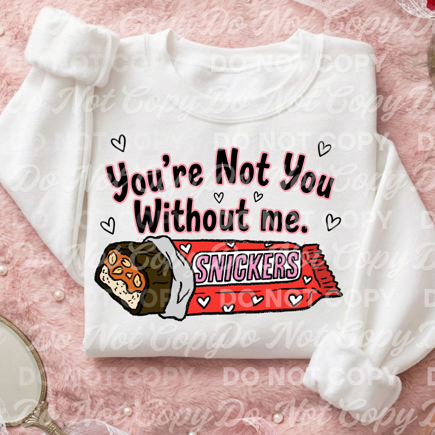 Sweet Valentine Candy Pun Design Bundle | 6 PNG Valentine Shirt Designs | Commercial Use | No License Required
