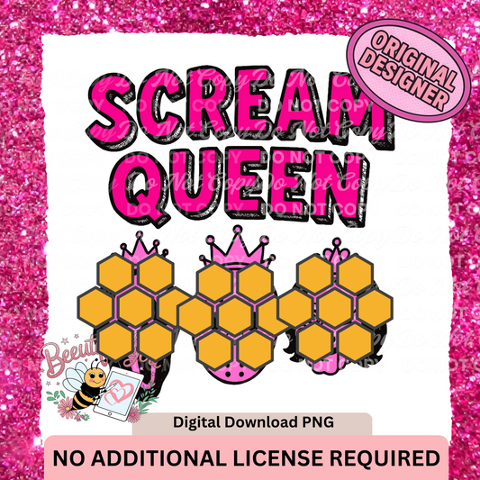 Scream Queen PNG