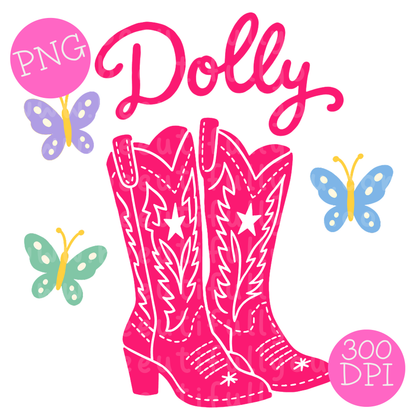 Dolly 4 Piece PNG Bundle
