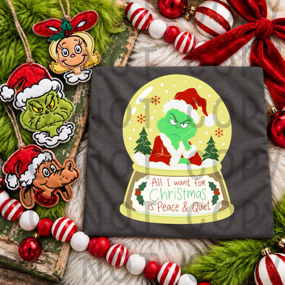 Grinch Please Christmas PNG SOLO Bundle 12 Grinchmas Designs