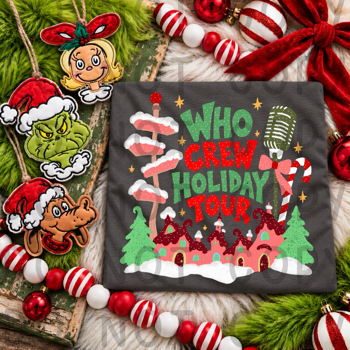 Grinch Please Christmas PNG SOLO Bundle 12 Grinchmas Designs
