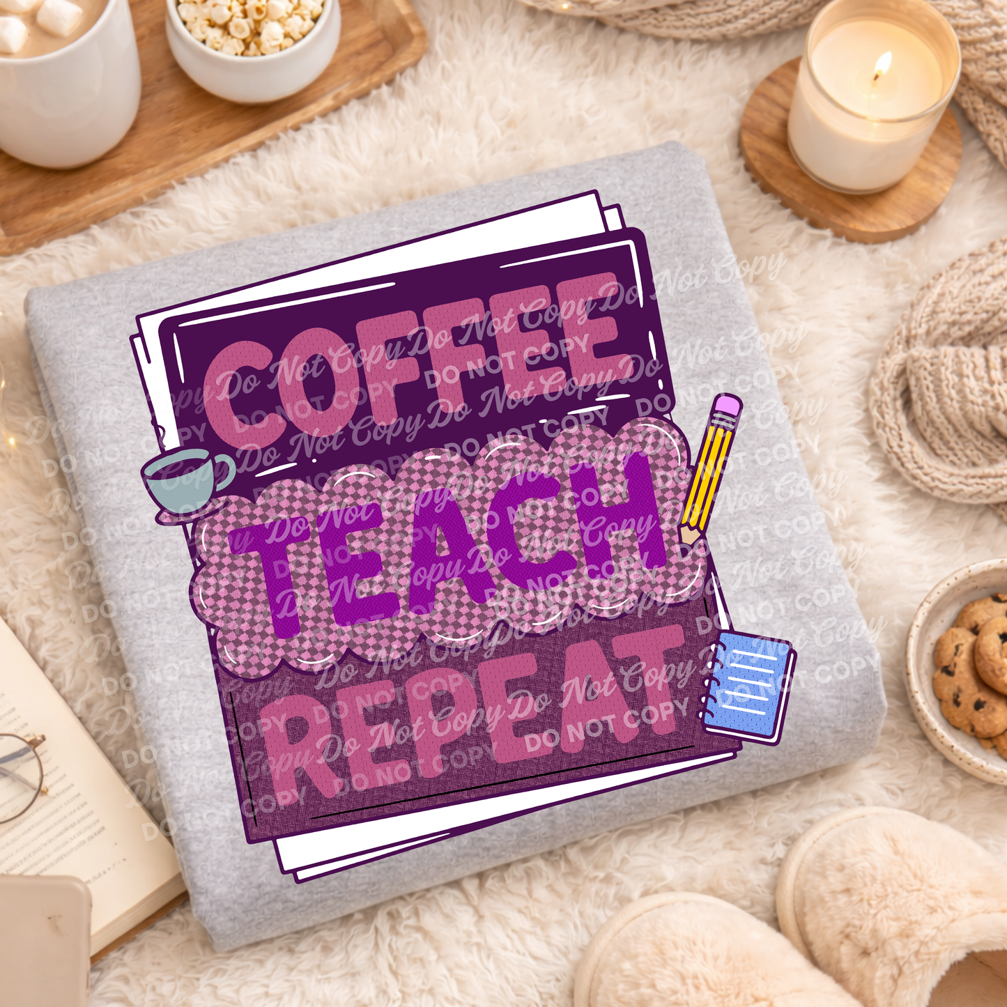 Teacher Life PNG Bundle | 3 Funny Teacher Quotes | Digital Download for Shirts, Classroom & Gifts