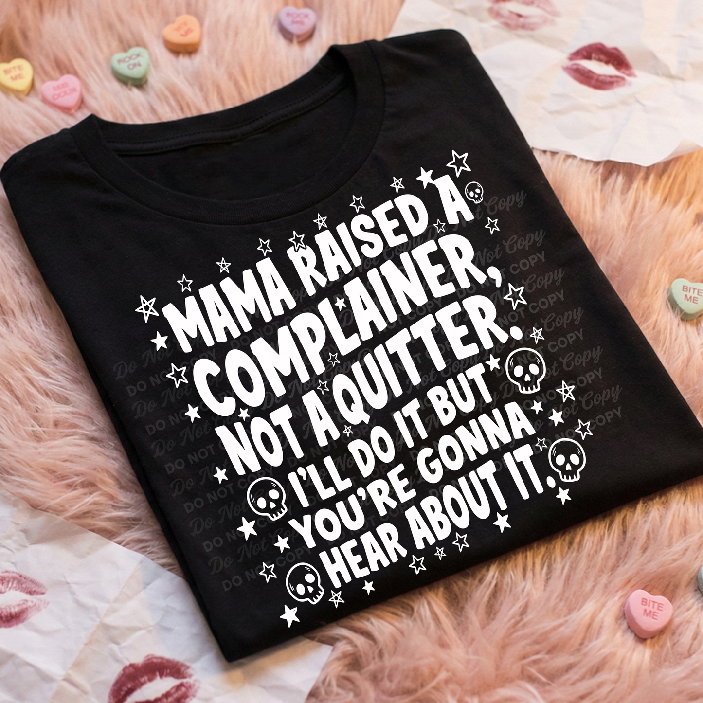 Mama Raised a Complainer, Not a Quitter PNG Digital Design Download