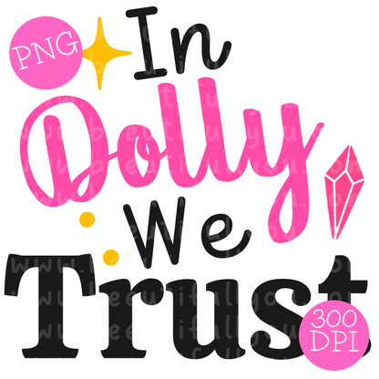 Dolly 4 Piece PNG Bundle
