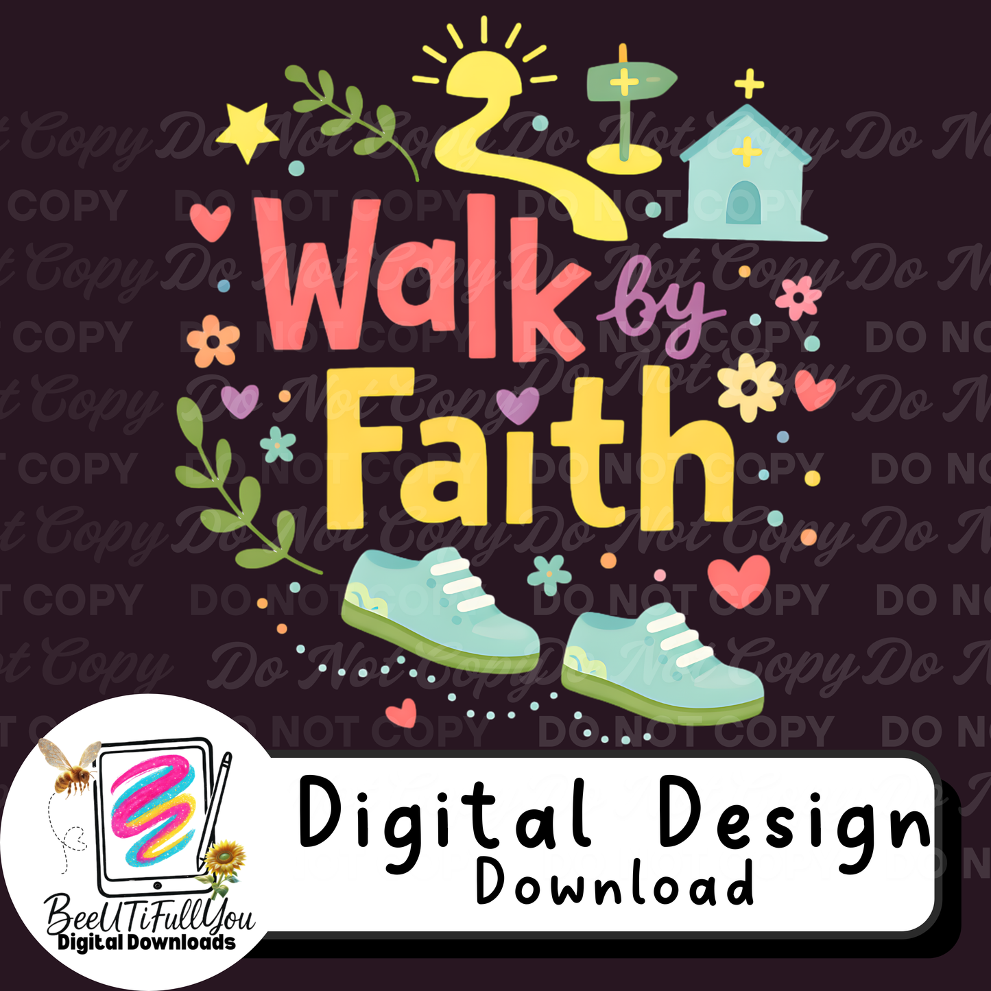 Faith Based Christian Quote Bundle | Finished Religious Designs | Bible Verse & Inspirational Christian PNGs