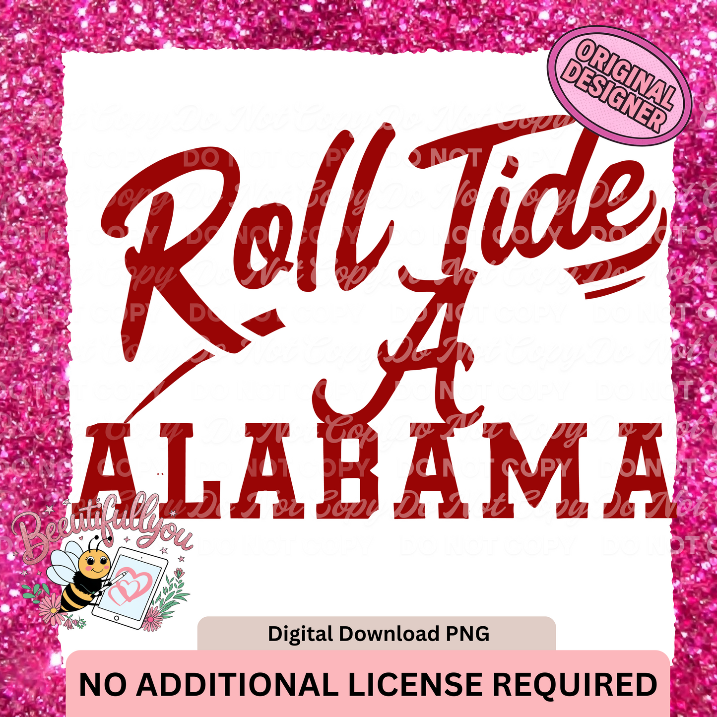 Alabama  Christmas Bundle | 7 Digital PNG Designs | Football Holiday Spirit