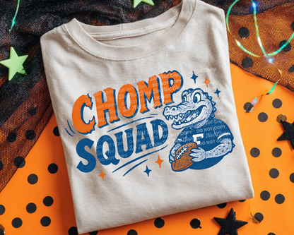 Chomp Squad 3-Piece Set | Main Design, Pocket, & Sleeve PNG Digital Download