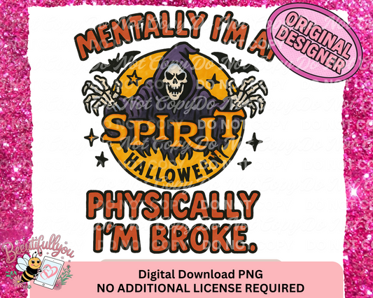 Mentally I’m at Spirit Halloween