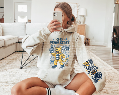 Go Penn State Nittany Nation | Penn State Mascot PNG Design | No Additional License Required