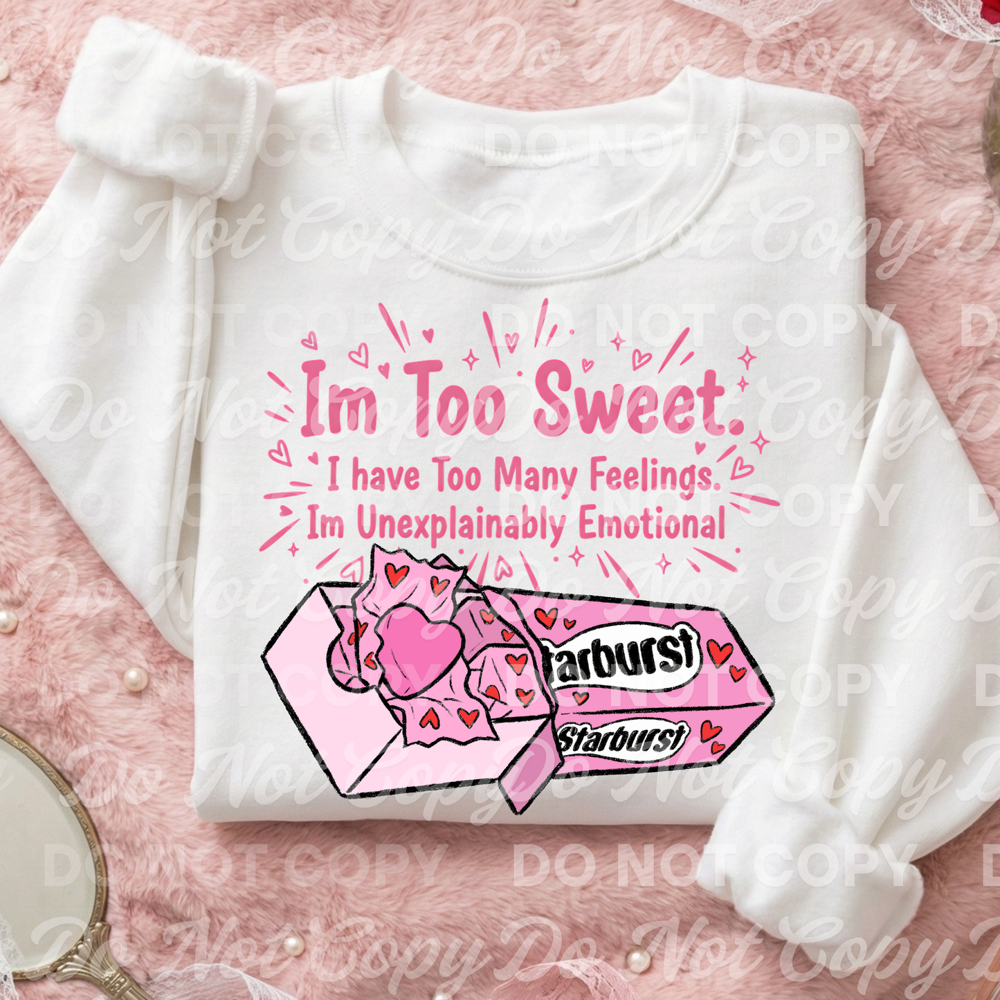 Sweet Valentine Candy Pun Design Bundle | 6 PNG Valentine Shirt Designs | Commercial Use | No License Required
