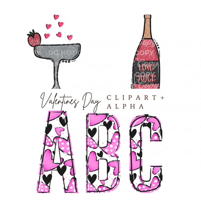 Holiday Mashup Clipart Collab | 30+ Elements + Bonus Font | AKC Digitals x BeeUTiFullYou | PNG Clipart for Designers