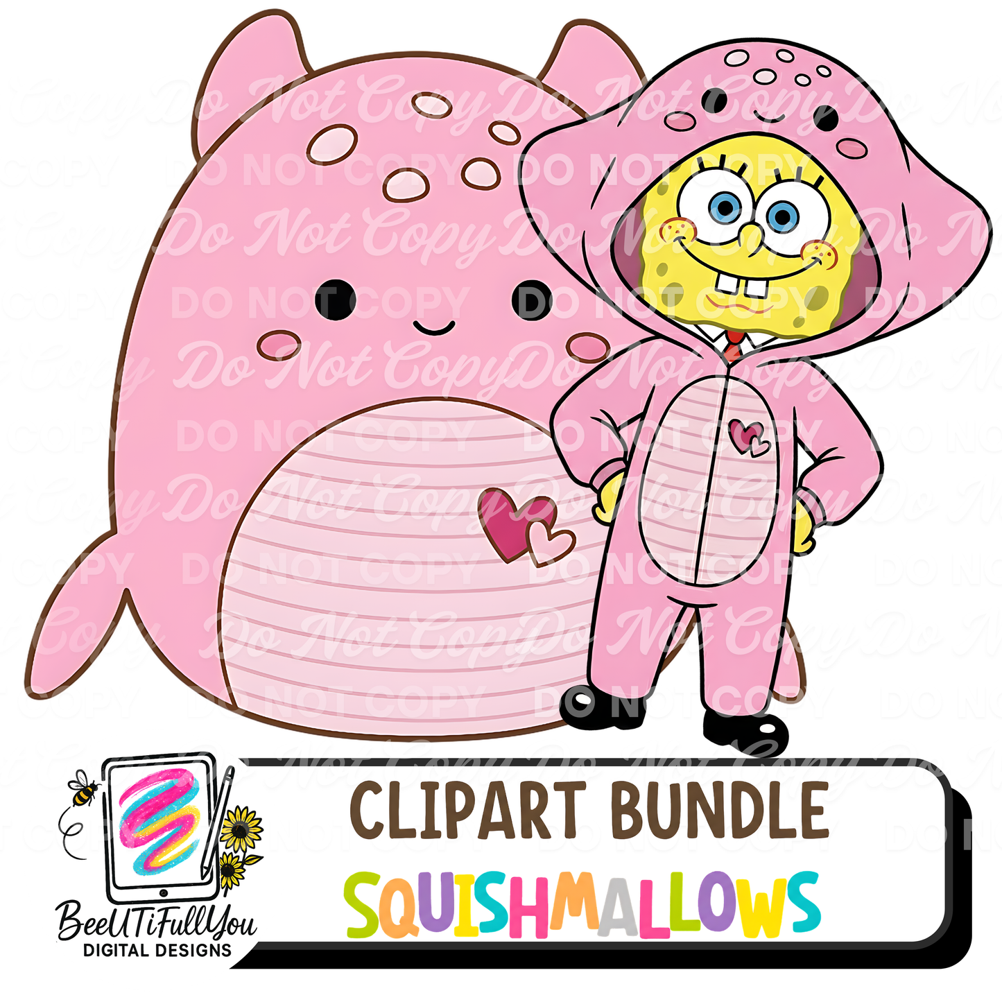 Valentine Character Clipart Pack | 16 PNG Elements | Commercial Use Clipart