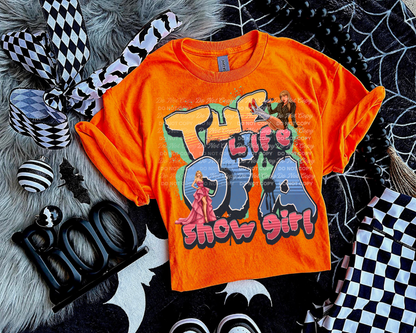 The Life of a Show Girl PNG | Retro Barbie Showgirl Digital Download | Glitter Vegas Glam PNG for Sublimation & Shirt Design