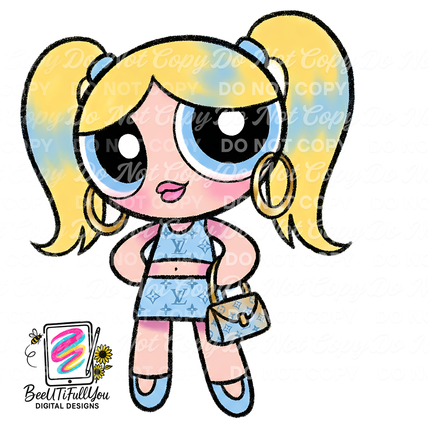 Inspired Clipart PNG Set | 9 Cute Pop Art Elements | Girly Y2K Clipart | Commercial Use Digital Download