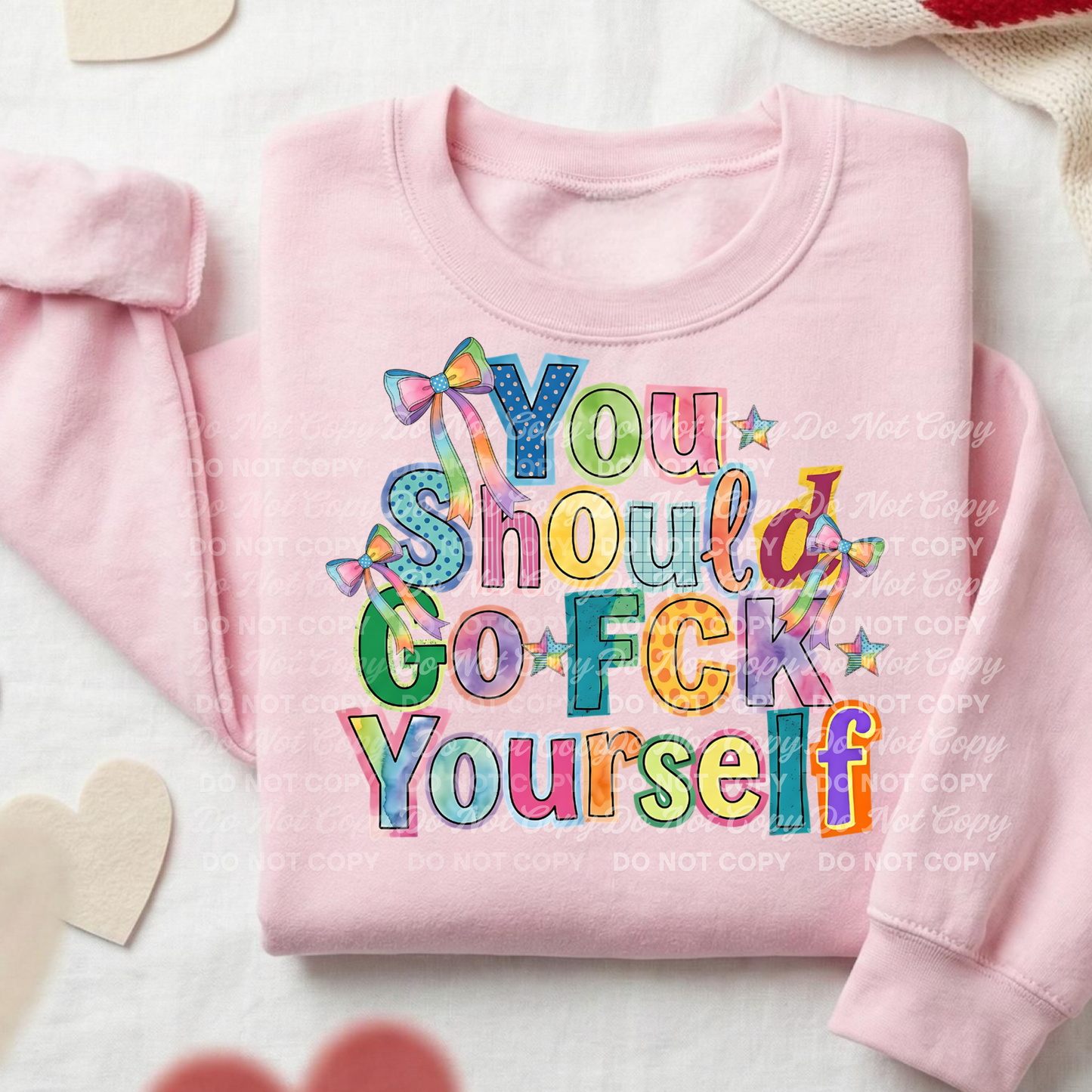 You Should Go Love Yourself PNG Bundle | 2 Finished Digital Designs | Commercial Use Included