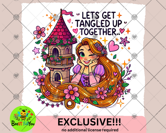 Exclusive Tangled Design - Limited to 3 Vendors!