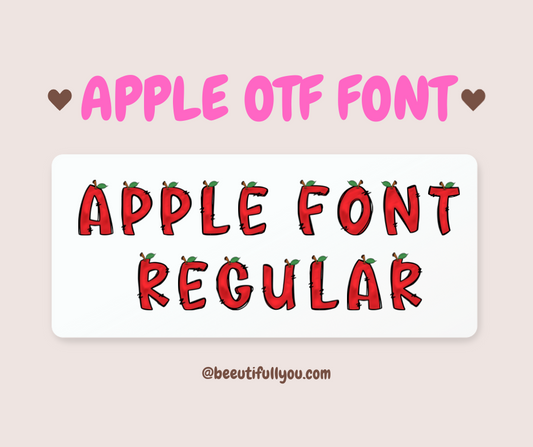 Apple OTF Font – Apple Font Regular