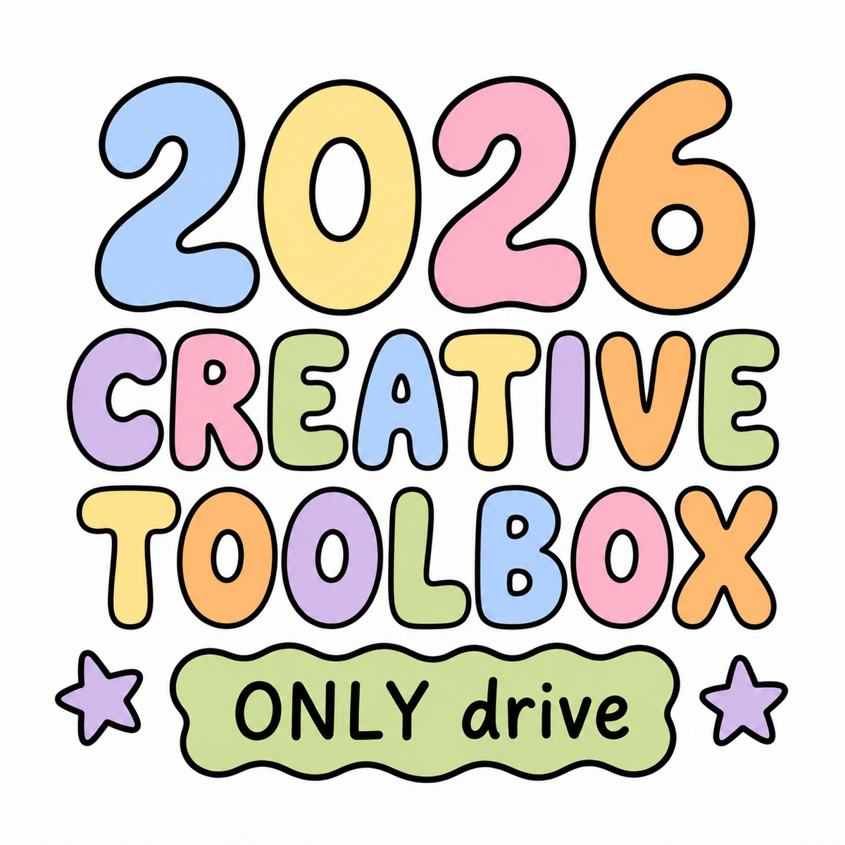 2026 Yearly Creative Toolbox ONLY Drive