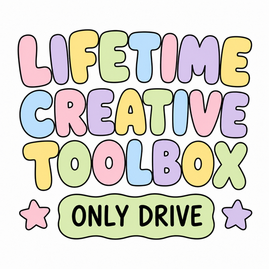 Lifetime Creative Toolbox – Designer Resource Drive, Starting from 2024-LIFETIME