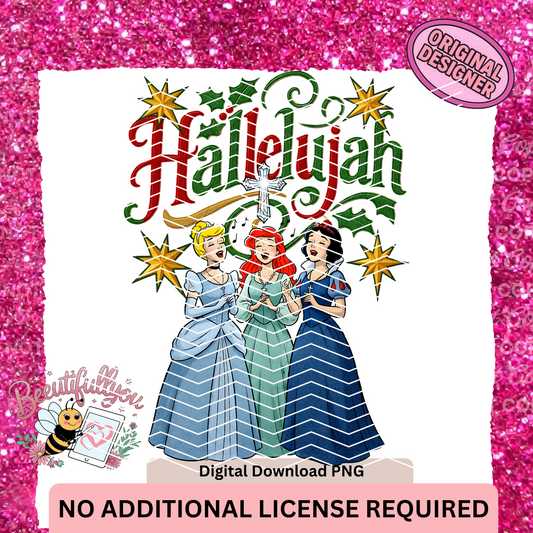 Hallelujah| Christmas Inspired Princess design