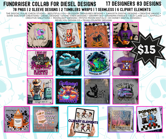 ✨ Fundraiser Collab for Diesel Designs ✨
